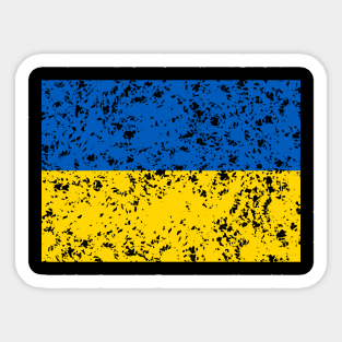 UKRAINE FLAG Sticker